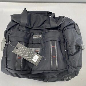 Witzman Travel Duffel Bag for Men Nylon Carry On Weekender Bag B719- Black